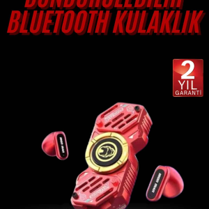 Stres Çarklı  Kulaklığı Güçlü Bass Gamer Bluetooth Kulaklık Kablosuz