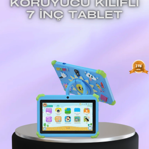 Taşınabilir 7 İnç Tablet Göz Koruyucu Ekran ve Uzun Pil Ömrü