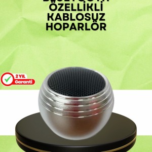 Taşınabilir Bluetooth Hoparlör Yüksek Ses Kaliteli Mini Tasarım