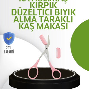Taşınabilir Kaş ve Kirpik Düzenleme Makası – Ergonomik Tasarım