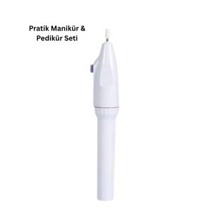 Taşınabilir Profesyonel Manikür Pedikür Seti