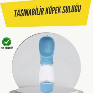 Taşınabilir Su Tasarruflu Köpek ve Kedi Su Şişesi Tek Elle Kullanım Kolaylığı