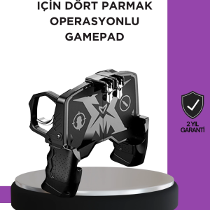 Tetikli Mobil Gamepad Ergonomik Kavramalı Oyun Aparatı
