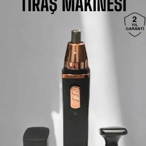 Tıraş Makinesi Kulak Burun ve Yüz Temizleyici Şarjlı Mini