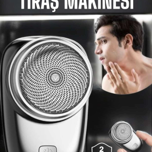 Tıraş Makinesi Mini Sıfır Sakal Yanak Tıraş Makinesi USB Şarjlı