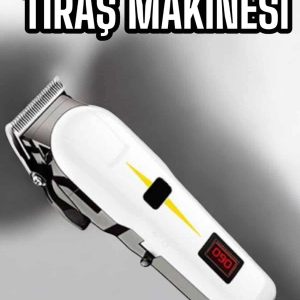 Tıraş Makinesi Profesyonel Saç Ve Sakal Kesme Milim Ayarlı Dijital Göstergeli