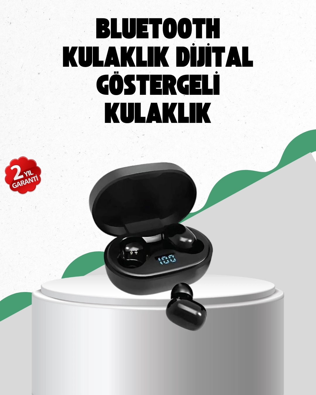 Titanyum Hoparlörlü Kablosuz Bluetooth Kulaklık 1 Titanyum Hoparlörlü Kablosuz Bluetooth Kulaklık