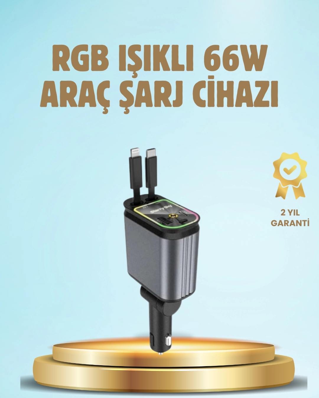 Toyota, Honda, Nissan, Hyundai Araçlar için Çoklu Port Araç Şarj Cihazı 1 Toyota, Honda, Nissan, Hyundai Araçlar için Çoklu Port Araç Şarj Cihazı