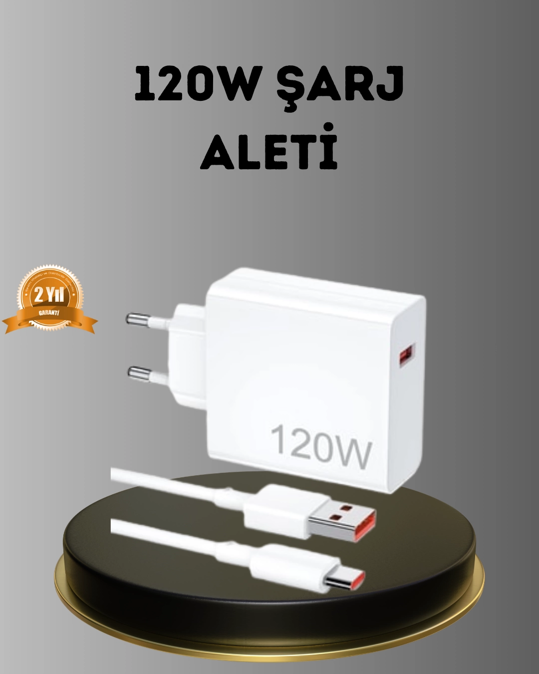 Turbo 120W Hızlı Şarj Cihazı – Kısa Devre ve Akım Koruma Özellikli 1 Turbo 120W Hızlı Şarj Cihazı – Kısa Devre ve Akım Koruma Özellikli