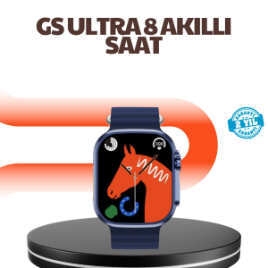 Ultra Akıllı Saat 2.05 İnç Büyük Ekran Bluetooth Aramalı IP67