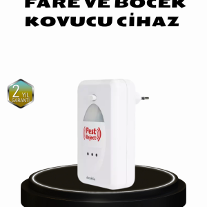 Ultrasonik Böcek ve Fare Kovucu – Doğa Dostu, Sessiz ve Etkili Savunma