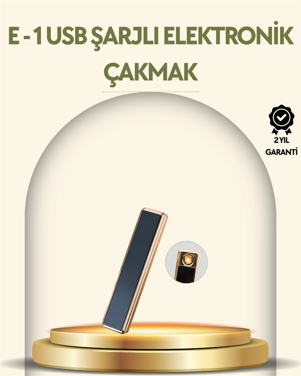 USB Şarjlı Alevsiz Elektronik Çakmak – Rüzgara Dayanıklı, Gazsız, Güvenli Kullanım 1 USB Şarjlı Alevsiz Elektronik Çakmak – Rüzgara Dayanıklı, Gazsız, Güvenli Kullanım