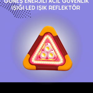 USB Şarjlı Çok Modlu Acil Durum Feneri