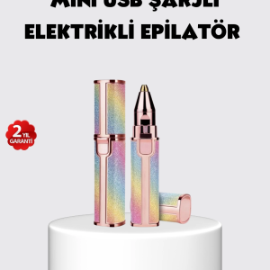 USB Şarjlı Kaş ve Yüz Tüy Alma Cihazı – Taşınabilir ve Acısız Kullanım