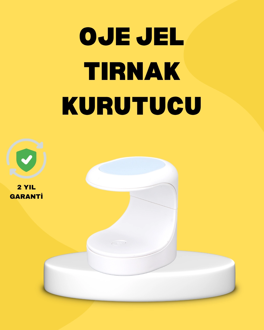 UV ve LED Jel Kurutmaya Uygun – Çift Dalga Boylu Mini Kurutucu 1 UV ve LED Jel Kurutmaya Uygun – Çift Dalga Boylu Mini Kurutucu