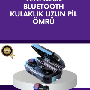 Uzun Pil Ömürlü Kablosuz Kulaklık – 4 Saat Kesintisiz Kullanım