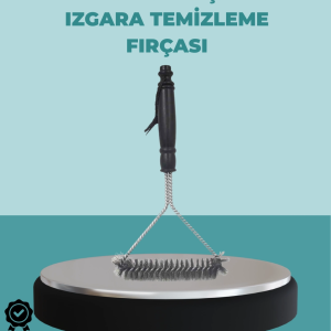 Uzun Saplı Paslanmaz Çelik Izgara Temizlik Fırçası