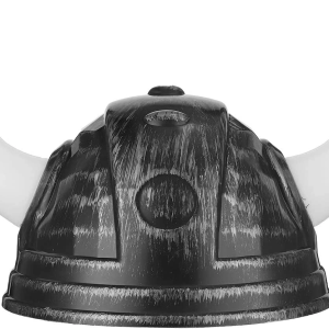 Viking Başlığı Asteriks Başlığı Gümüş Renk