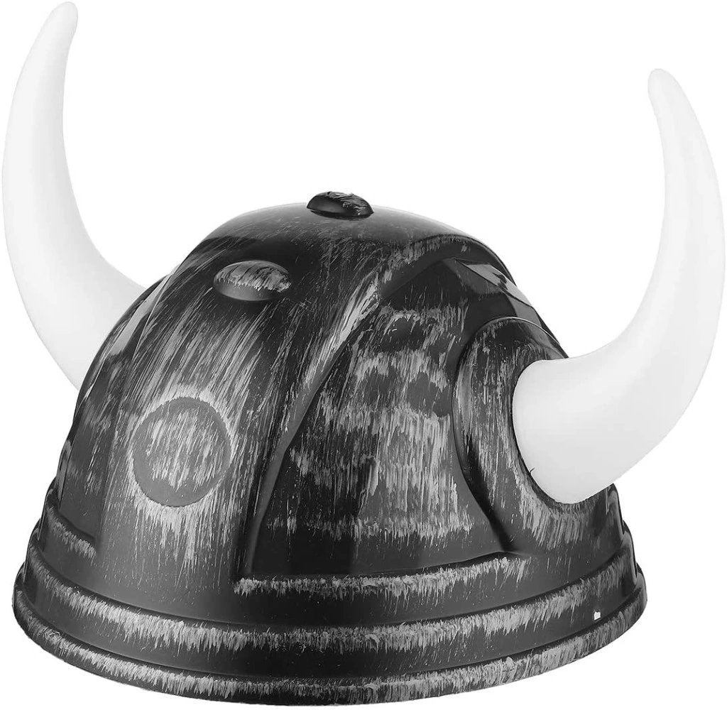 Viking Başlığı Asteri Başlığı Gümüş Renk
