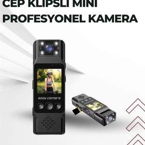WiFi ile Uzaktan Erişimli Mini Kamera – 1200mAh Batarya, 1080P Video Çekimi