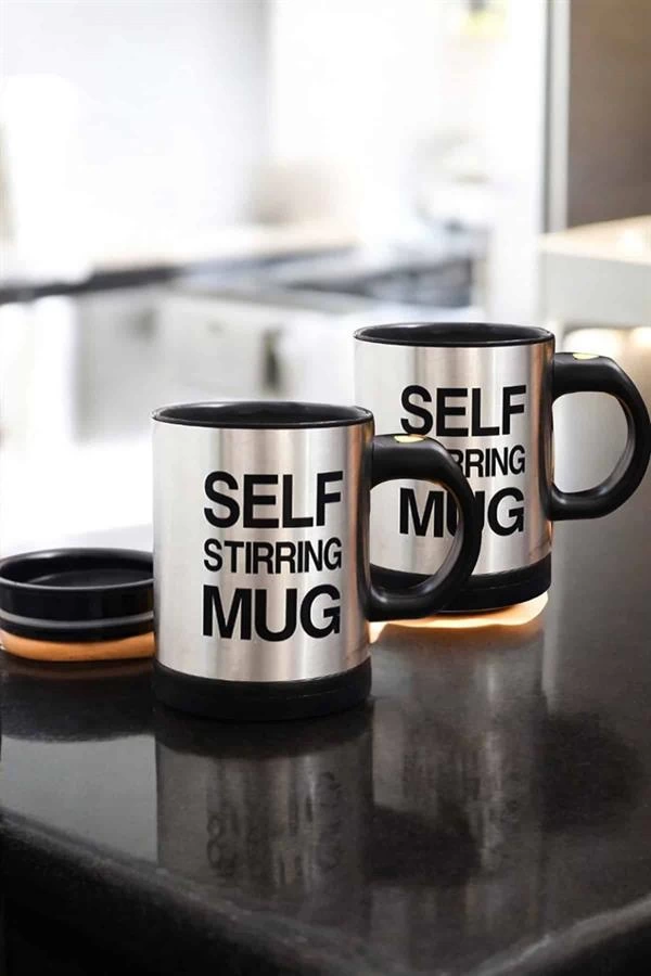 Yazılı Mug Kupa Karıştırıcı Özelliği Ve Paslanmaz Çelik 1 Yazılı Mug Kupa Karıştırıcı Özelliği Ve Paslanmaz Çelik