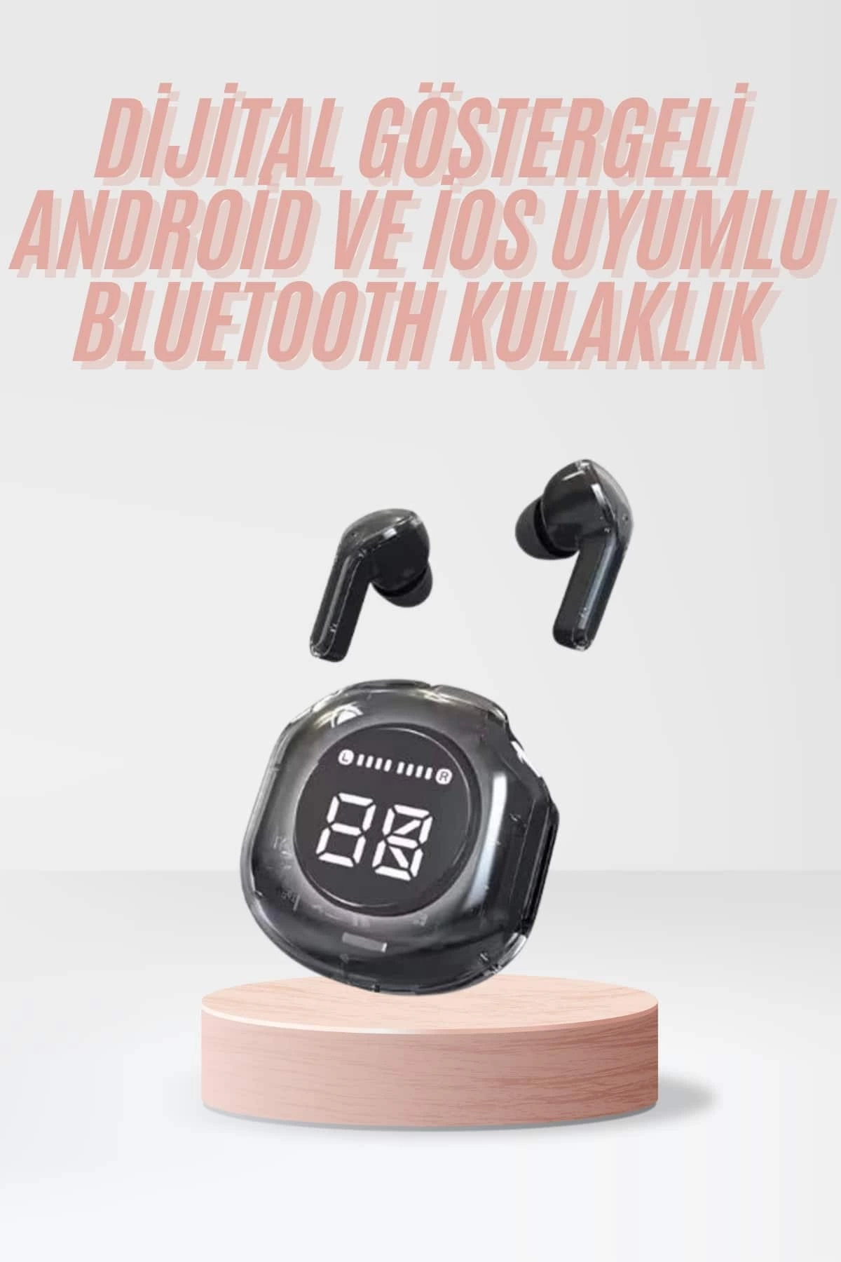 Yeni Nesil Bluetooth Kulaklık Dijital Göstergeli Gaming Dokunmatik 5.3 Kablosuz 1 Yeni Nesil Bluetooth Kulaklık Dijital Göstergeli Gaming Dokunmatik 5.3 Kablosuz