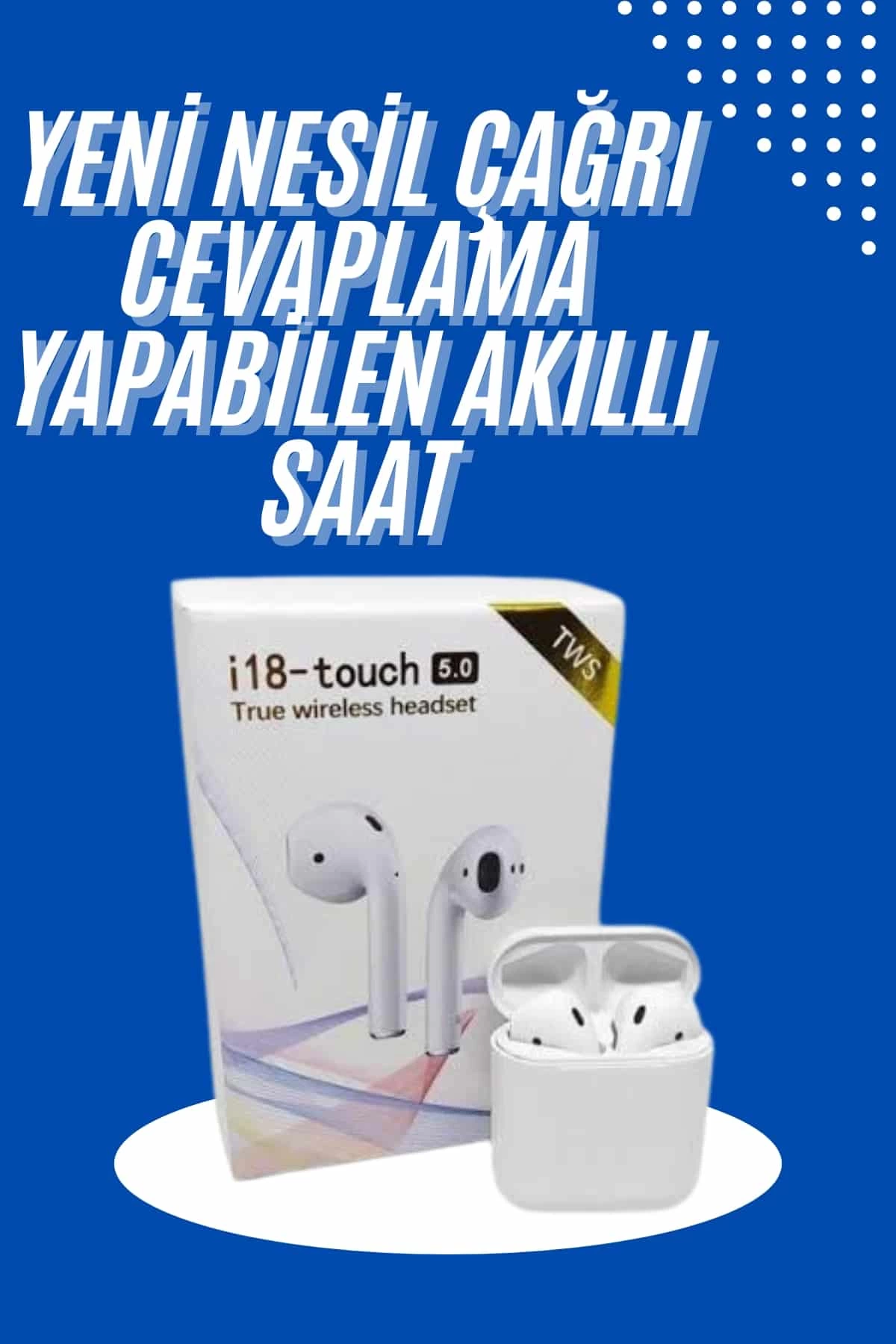 Yeni Nesil Çift Mikrofonlu Dokunmatik Kablosuz Bluetooth Kulaklık 1 Yeni Nesil Çift Mikrofonlu Dokunmatik Kablosuz Bluetooth Kulaklık