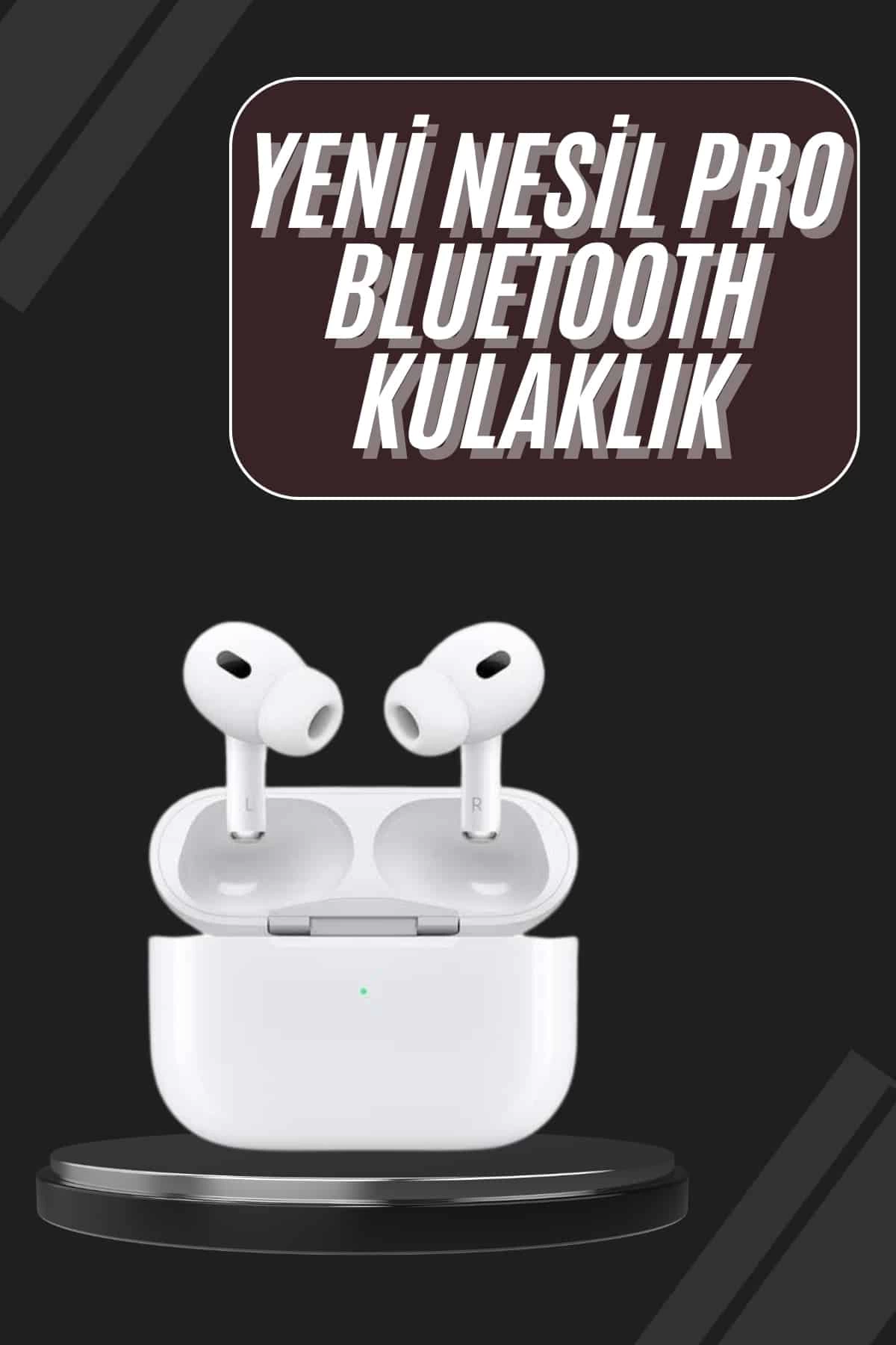 Yeni Nesil Pro Bluetooth Kulaklık Android ve İOS Uyumlu Dokunmatik Kontrol 1 Yeni Nesil Pro Bluetooth Kulaklık Android ve İOS Uyumlu Dokunmatik Kontrol