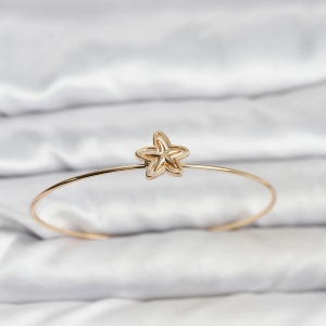 Yıldız Model Gold Renk Bileklik