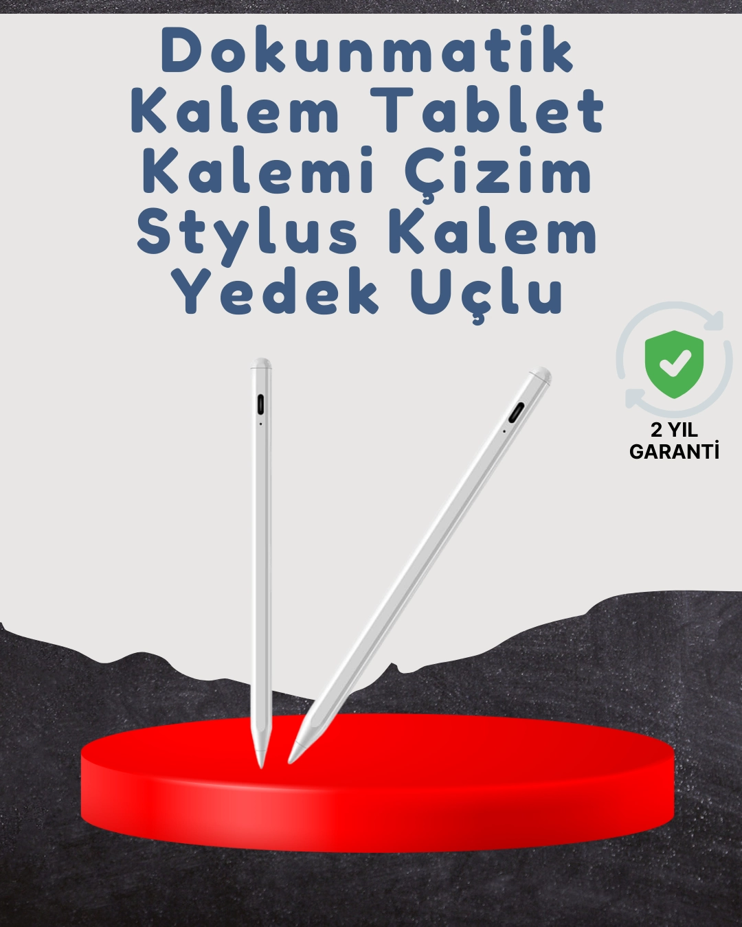 Yüksek Hassasiyetli Eğim Sensörlü Dijital Kalem – USB-C Hızlı Şarjlı 1 Yüksek Hassasiyetli Eğim Sensörlü Dijital Kalem – USB-C Hızlı Şarjlı