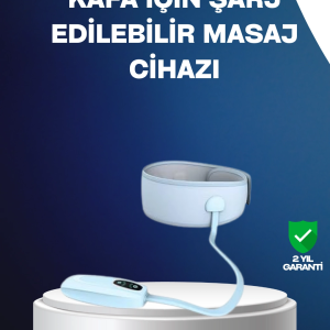 Yumuşak Dokulu Baş Masaj Bandı Günlük Kullanıma Uygun