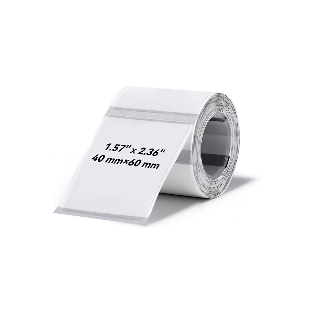 NIIMBOT T40 Etiket 40mm x 60mm 125 adet Şeffaf (B1B21SB3S)(1923)