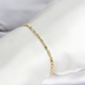 316L Çelik Sallantılı Zirkon Taşlı Deniz Kabuğu Ve Yıldız Model Gold Renk Nomination Charm 5886