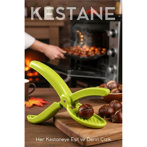 Kestane Çizici - Zeytin Çizici - Ergonomik Pratik ve Hijyenik Mutfak Yardımcısı