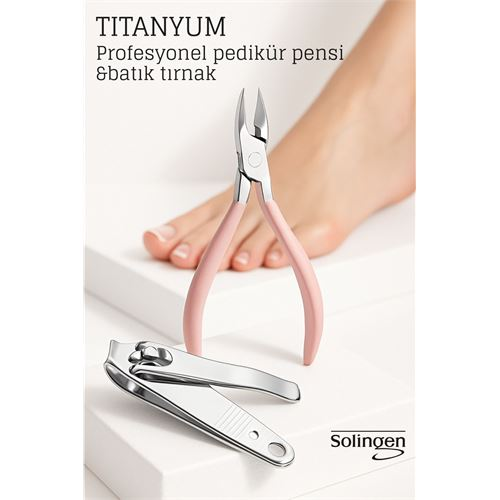 Pedikür Makası - Batık Tırnak Makası Profesyonel Set