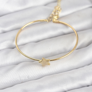 Yıldız Model Gold Renk Kadın Bileklik 5886