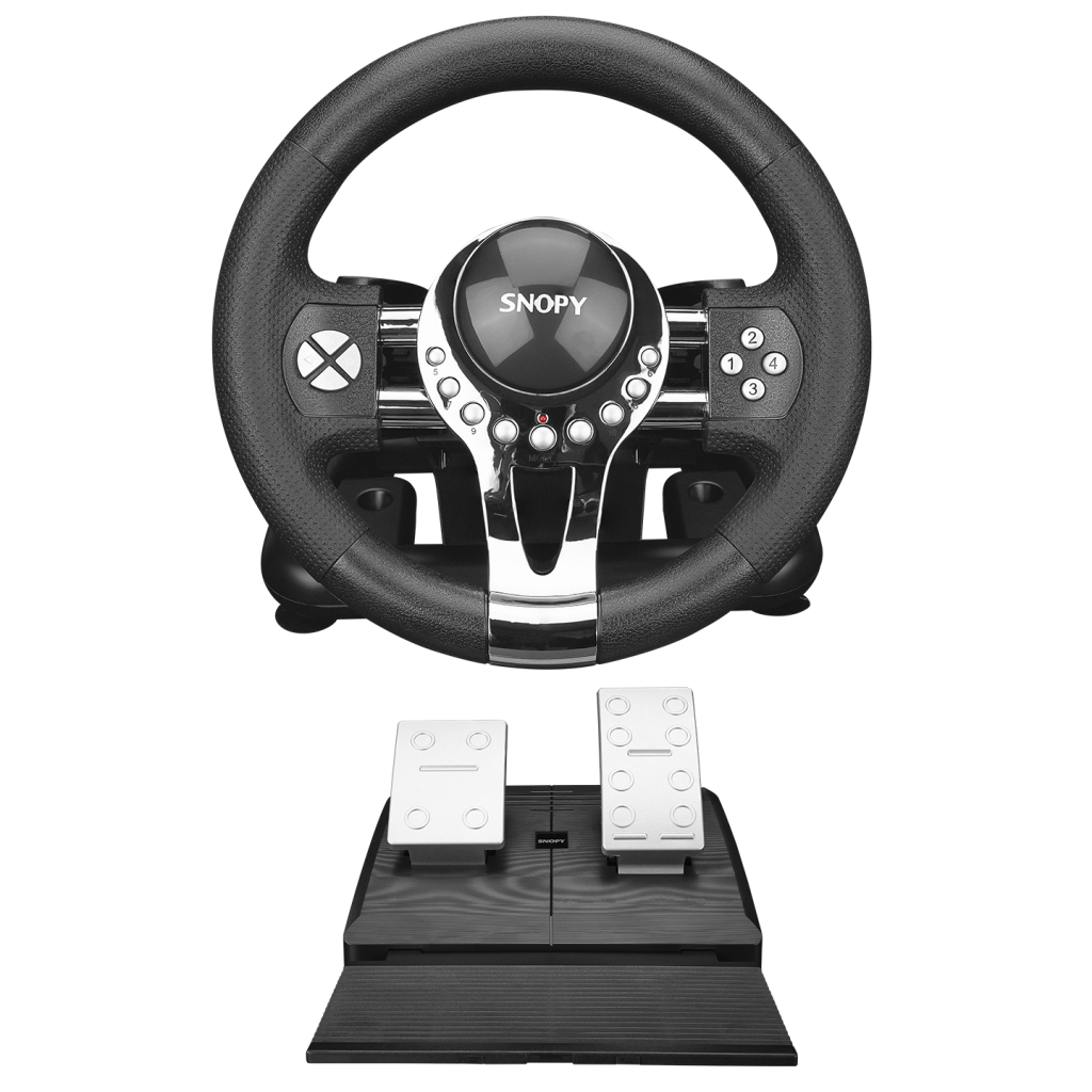 SNOPY V5H PRO XBOX ONE S/PS4/PS3/PC/SWITCH Direksiyon Pedal Vites Titreşimli Metalik Pro Gaming Oyuncu Direksiyonu(1923)