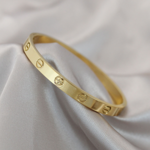 316L Çelik Gold Renk Bileklik 5886