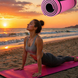 10MM YOGA MATI PEMBE