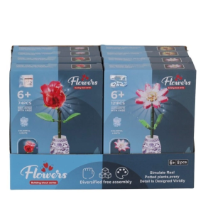 123-992-996 8Lİ ILIKLI ÇİÇEK BLOKLAR(ADET FIYATIDIR)