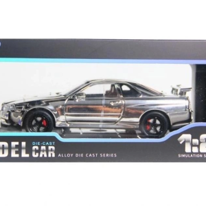 1901-300 HOBBİEZ WORLD 1/24 R34 SHİNNY COLORS-EKN