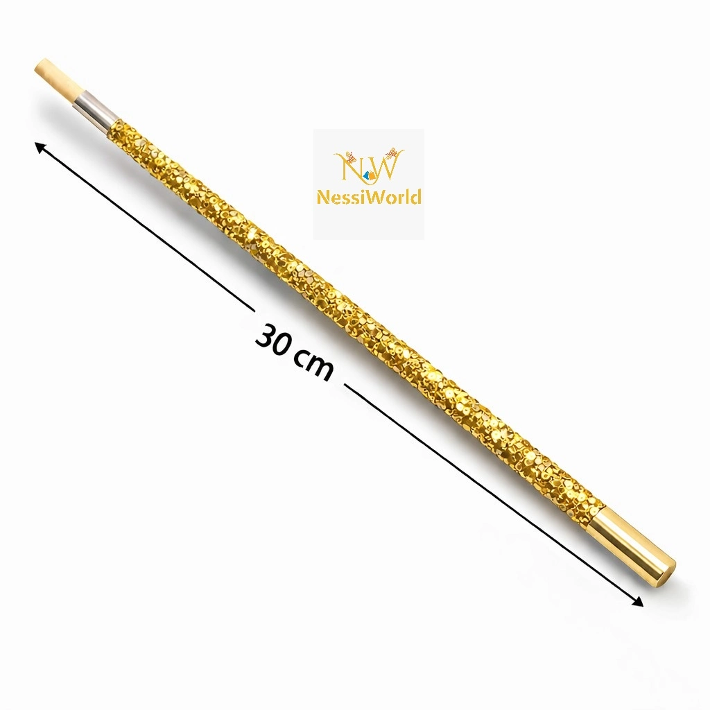 30 cm Altın Gold Payetli Sigara Tutacağı – 1920’ler Gatsby Parti Aksesuarı