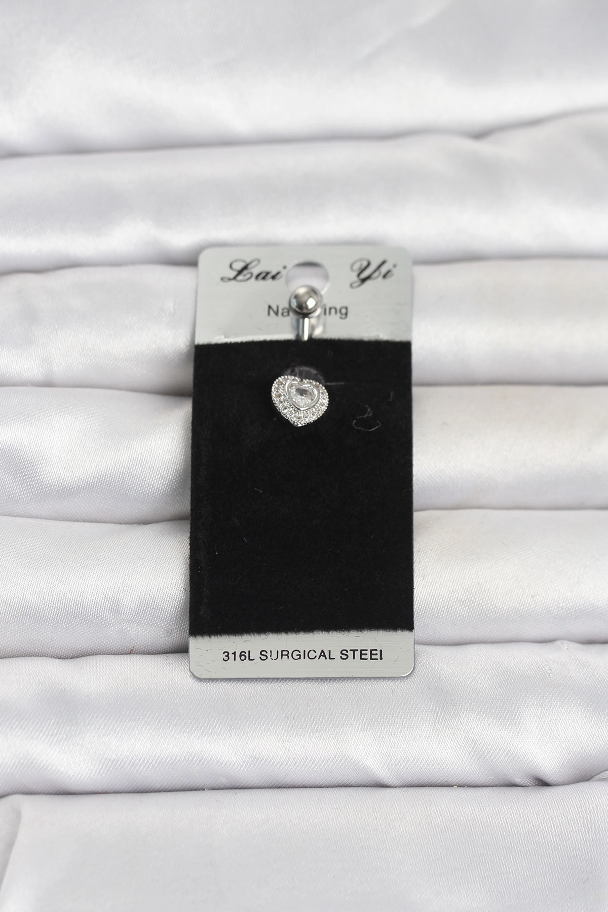 316L Cerrahi Çelik Minimal Kalp Model Göbek Piercing 1 316L Cerrahi Çelik Minimal Kalp Model Göbek Piercing
