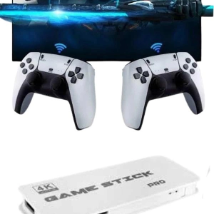3D 4K HD 2.4G Game Stick 4K Ultra Hd Oyun Konsolu Çift Kollu