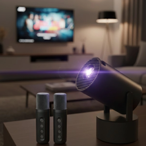 3ü1 Arada Projeksiyon Karaoke ve Bluetooth Hoparlör