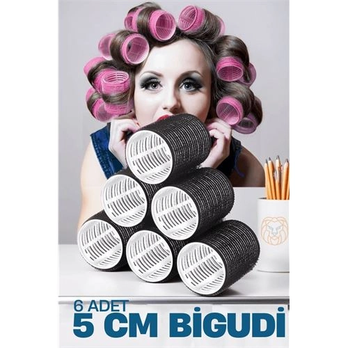 5 Cm Bigudi 6 li Paket 719266