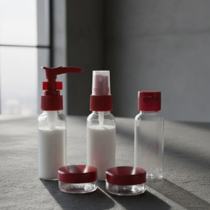 5 Parça Seyahat Dolum Şişesi Seti 30 ml Hafif Tasarım
