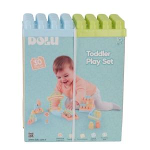 5218 OYUNCAK YOL VE BLOK SET 30 PCS