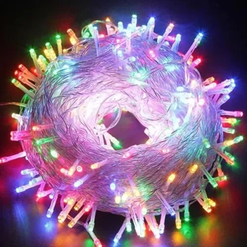 5m 30 LED Pilli RGB Peri LED