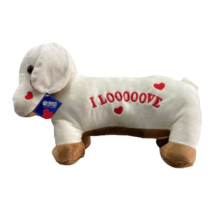 62203 PELUŞ 45 CM AŞIK KÖPEK YASTIK -HLY